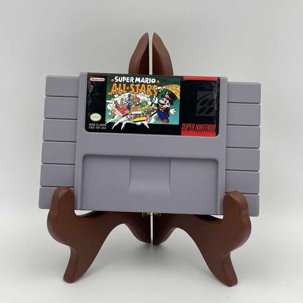 Super Mario All-Stars Super Nintendo SNES (1993) Authentic Cartridge